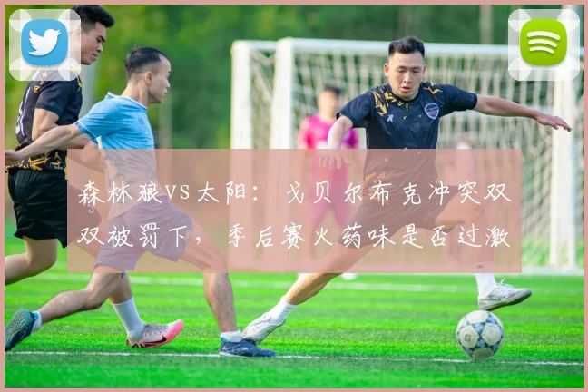 森林狼vs太阳：戈贝尔布克冲突双双被罚下，季后赛火药味是否过激？