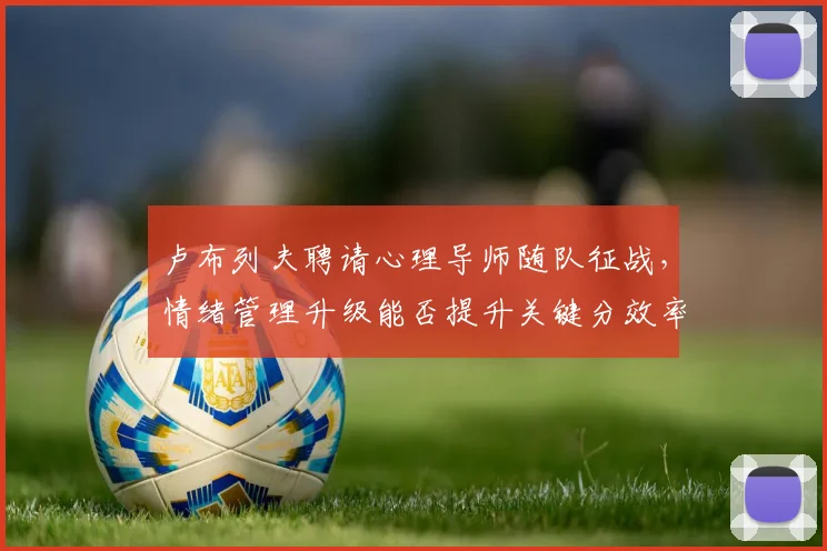 卢布列夫聘请心理导师随队征战，情绪管理升级能否提升关键分效率？